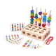 thumbnail image 2 of Juguetes Montessori, Kit de secuenciación de cuentas, juego de aprendizaje preescolar, pila de formas a juego para niños, niñas, regalo para bebés, 2 of 9