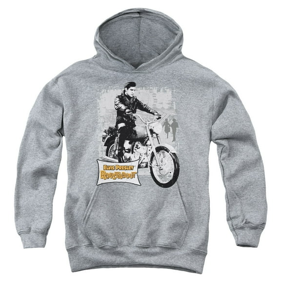 Elvis Presley - Roustabout Poster - Youth Hooded Sweatshirt - Large