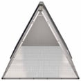 thumbnail image 3 of vidaXL Rabbit Cage Anthracite 201.5x80.5x71 cm Galvanised Steel, 3 of 4