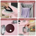 thumbnail image 4 of Best Choice Products Pretend Play Kids Wooden Stacked Washer & Dryer Set w/ Toy Laundry Storage and Accessories - Pink, 4 of 8
