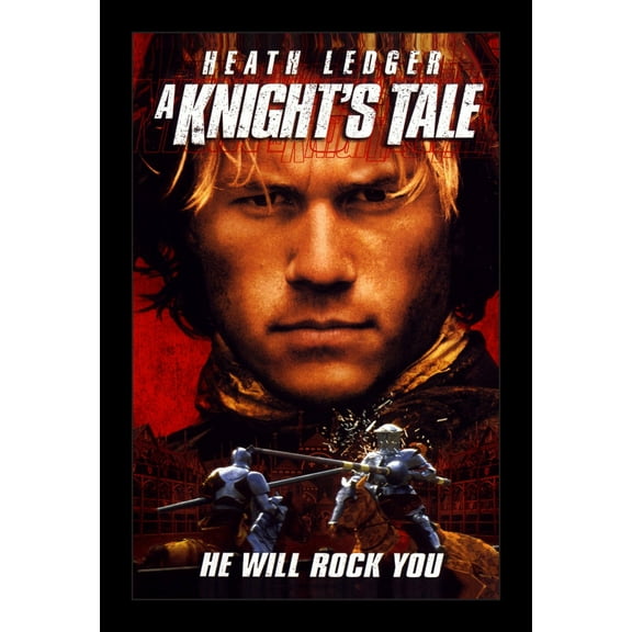 A KNIGHT'S TALE - 11x17 Framed Movie Poster