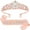 Light Pink, variant on Yoyauz Women's Birthday Crown & Belt Queen Crystal Crown Rhinestone Hair Band Set Happy Party Decoration Accessories Girls Princess Gift Set