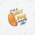 thumbnail image 4 of Inktastic It's a Hot Dog Kinda Day Girls Toddler Dress, 4 of 5