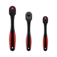 thumbnail image 2 of MYG 72 tooth Ratchet Wrench Set 1/4 3/8 1/2inch Driver Quick-Release Socket Wrench, 2 of 8
