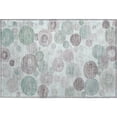 thumbnail image 2 of Addison Rugs Mayfield Premium Machine Washable Transitional Geometric Mint Rectangle Rug, 1'8" x 2'6", 2 of 6