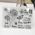 thumbnail image 3 of Clear Stamp DIY Transparent Assorted Patterns Silicone Stamp Decorative Stamp, 3 of 4