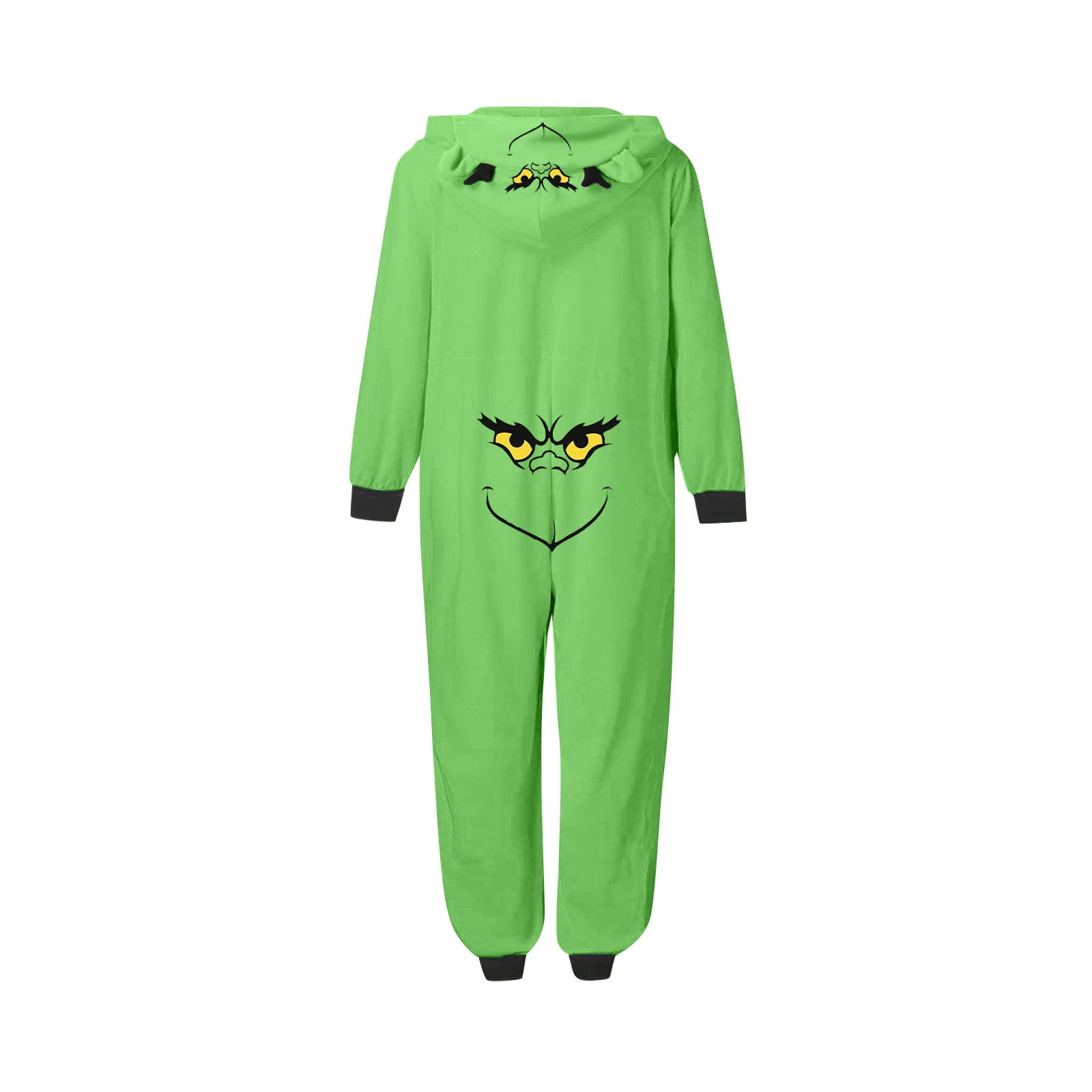 Pyjamas Assortis pour la Famille de Noel Grinch Tenues de Detente de Noel Cerf Elan Pyjamas de Nuit Xmas Pyjamas de Noel Assortis Pjs pour Famille