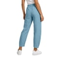 thumbnail image 6 of FengLS Womens Casual Pants Elastic High Waist Pants with Pockets Comfortable Lounge Trousers Solid Color Daily Sweatpants, 6 of 7