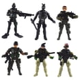 thumbnail image 1 of Figuras de acción Hugo 6 piezas hombres del ejército fuerzas especiales, 1 of 10