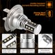 thumbnail image 4 of Riwesomey Bombilla LED antiniebla de 2 piezas, lámpara blanca superbrillante para coche, repuesto de motocicleta, piezas de repuesto para vehículo Type2 NO2, 4 of 6