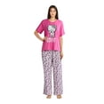 thumbnail image 3 of Hello Kitty Women's and Women’s Plus Oversized Tee and Pants Pajama Set, 2-Piece, Sizes XS-3X, 3 of 5