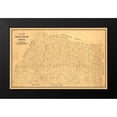 thumbnail image 2 of Hotchkiss 18x13 Black Modern Framed Museum Art Print Titled - Macklenburg County Virginia - Hotchkiss 1860, 2 of 5