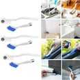 thumbnail image 1 of Cleaning Brush Set, 6 PCS, Small Stiff Scrub Brush, Sink Cleaner, Bathroom Corner Brush, Grout Cleaner, Window Track Cleaner, Multi-functional, 90° Angle Design, 1 of 9
