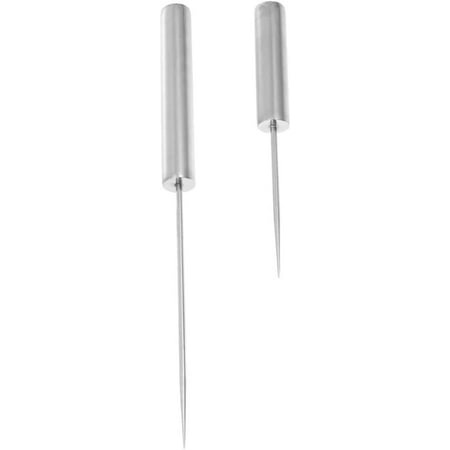 

Specialty Tools Stainless Steel Ice Picks Crusher: 2 Pcs Ice Chipper Ice Chisel Ice Piton Portable Ice Pick Tool for Bars and Home Tools