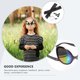 thumbnail image 2 of GOOHOCHY 1 Juego de antena alienígena creativa, diadema, gafas, pulsera, guantes, accesorios de fiesta, 2 of 8