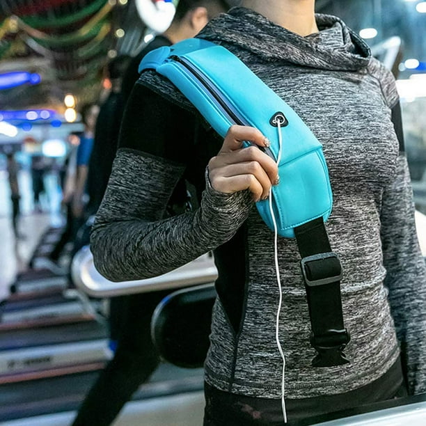 Outdoor Running Waist Bag Waterproof Mobile Phone Holder Jogging Belt Belly Bag Women Men Gym Fitness Bag Lady Sport Bag Pouch Lightweight Waist Pack