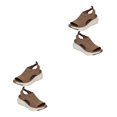 thumbnail image 1 of Jumpingount Sandalias de verano para mujer, zapatos cómodos y transpirables con punta para el diario, sandalias de cuña informales ligeras y Type9 NO9, 1 of 6