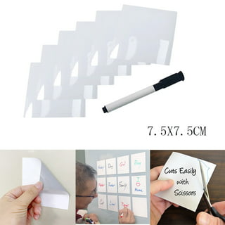 Dry Erase Sticky Notes Reusable Post Its Non Magnetic Whiteboard Stickers  for Wall - China Sticky Notes, Dry-Erase Sticky Notes