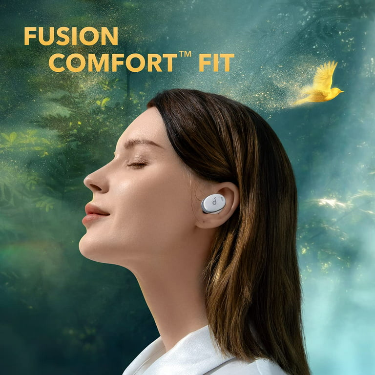 Soundcore by Anker Liberty 3 Pro Noise Cancelling Earbuds, ACCA 2.0, HearID  ANC, Fusion Comfort Wearing Technology, Hi-Res Audio Wireless 