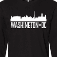 thumbnail image 4 of Inktastic Washington DC Skyline Cities Long Sleeve T-Shirt, 4 of 5