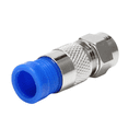 thumbnail image 4 of Rg6 F Type Connector Coax Coaxial Compression Fitting 60 Pack (Blue), 4 of 7