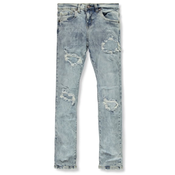FWRD Boys' Slim Straight Jeans Color: ice blue Size: 2t
