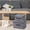 Gray_New#153018, variant on Foldable Fabric Storage Box with Lid - 2-Piece Set for Closet, Toy, and Clothes Organization