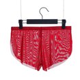 thumbnail image 2 of PBFRDSJ Mens Sheer Up Mesh Boxers Briefs Ultra Thin Split Side Low Rise Underpants Athletic Loose Underwear for Yoga Gym, 2 of 4
