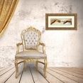 thumbnail image 3 of Michelangelo 14x7 Gold Ornate Wood Framed with Double Matting Museum Art Print Titled - Creation Of Adam (Detail 2), 3 of 4