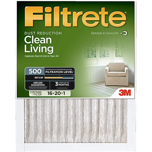3M Filtrete 16x25x1 500mpr