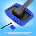 thumbnail image 5 of Car Window Cleaning Brush Automobile Window Dust Removal Tool Car Windshield Cleaning with Detachable Handle(Blue), 5 of 5