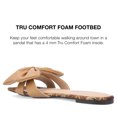 thumbnail image 3 of Journee Collection Womens Kealla Tru Comfort Foam Slip On Slide Flat Sandals, 3 of 6