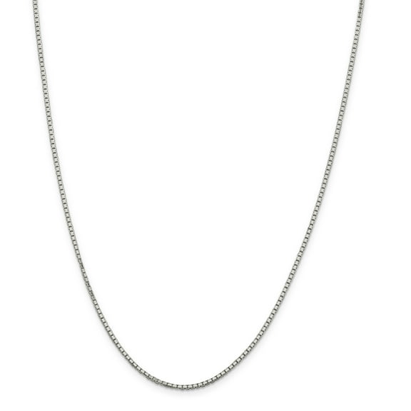 Primal Silver Sterling Silver Rhodium-plated 1.7mm Diamond-cut Box Chain