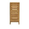 thumbnail image 5 of Linon Harding 3-Shelf Single Door Floor Cabinet, Natural Bamboo Finish, 5 of 14