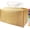 Gold, variant on Minzimin Tissue Box Cover Rectangular - Plus Size Large Tissue Box Cover Rectangle Faux Leather Tissue Box Holder Long for Extra Large Rectangle Facial Tissue Box