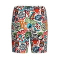 thumbnail image 7 of Daiia Cute Nautical Mens Woven Stretch Pajama Short,Short Pajama Pants-4X-Large, 7 of 7
