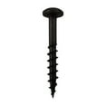 thumbnail image 2 of ROK Hardware 100 Pack # 8-11 x 1 1/4" Phillips Metal Pan Head Coarse Thread Black Phosphate/Wax Screws, 2 of 2