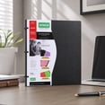 thumbnail image 5 of 3 Ring A4 Loose Leaf Binder with Rainbow Tab Dividers, Hard Cover Document Organizer Multi Color Index Page Folder for Office School Paper Classification, 5 of 6