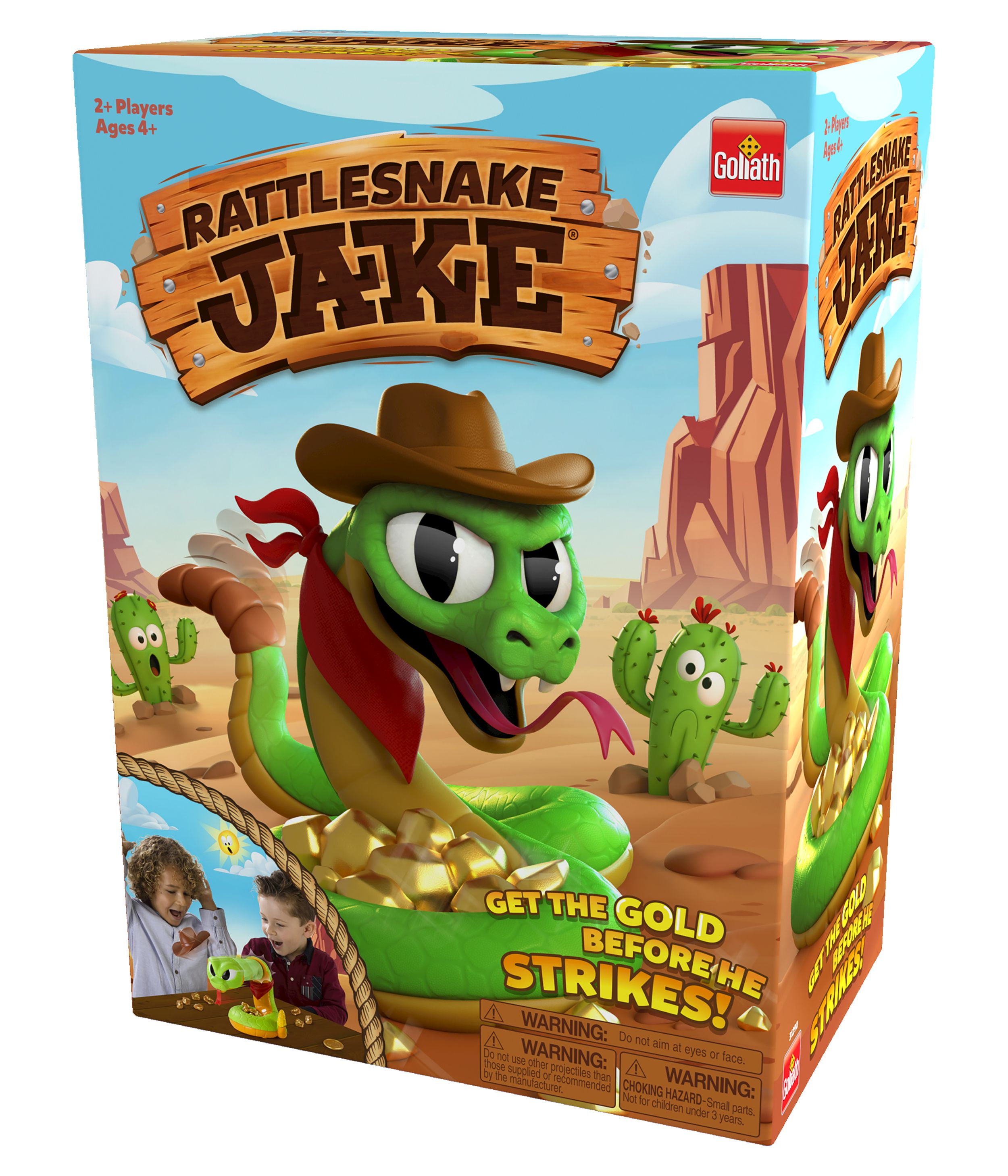Goliath Rattlesnake Jake - Get The Gold before He Strikes! Board Game