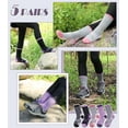 thumbnail image 5 of Womens Merino Wool Hiking Socks Thermal Warm Winter Boot Crew Socks Cushion Work Walking Gift Socks 5 Pairs, 5 of 6