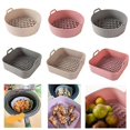 thumbnail image 1 of Air Fryer Silicone Pot AirFryer Accessories pink Round, 1 of 1