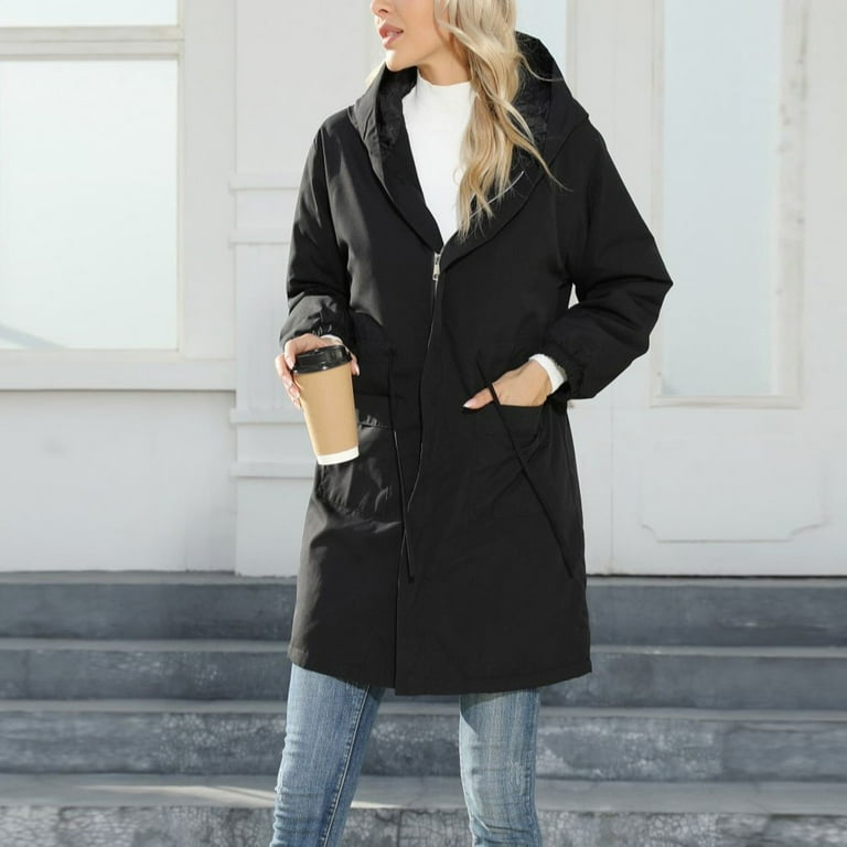 Cinched waist rain jacket 2025