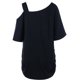 thumbnail image 2 of Pntutb - Camiseta de manga corta con cuello sesgado y calavera para mujer Pntutb Pntutb-246, 2 of 3
