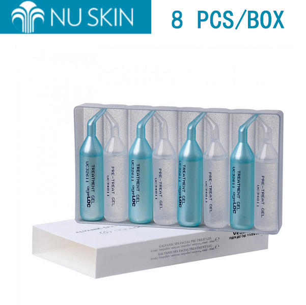 NU SKIN Nuskin GALVANIC SPA Facial Gels With Ageloc 8 PACK, NEW