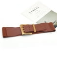thumbnail image 3 of IDALL Western Belts Wide Belts Women's Fashion Wild Wide Waistband Elastic Stretch Dress Waist Belt Buckle Band Elastic Belts for Women Leather Belt Brown One Size, 3 of 3