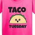 thumbnail image 4 of Inktastic Kawaii Taco Tuesday Youth T-Shirt, 4 of 5