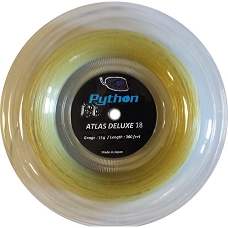 Python Atlas Deluxe Racquetball String Reel (Natural, 18g) (360 ft.)