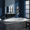 thumbnail image 4 of Malibu Home Juno Oval Whirlpool Bathtub 78"x 48"x 22" in White, 4 of 5
