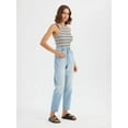 thumbnail image 3 of Striped Woven Halter-Neck Tank Top, 3 of 5