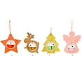 thumbnail image 4 of Ounissouiy Colgante colgante decoración de árbol de Navidad colgador de pared DIY Prop adorno de puerta decoraciones para el hogar suministros Kits de decoración para fiestas Forma de árbol, 4 of 6